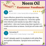 ❦ ◱ ◄ NEEM OIL SPRAY FOR PLANT, Organic Pesticide Aphids Plant Ants, Ready to Use Neem Oil