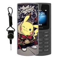 For Nokia 105 2021 4G Cover Case For Nokia 105 Bumper Anime Cartoon Silicone Case For Nokia 105 Capa