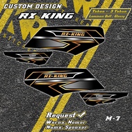 Striping Rx King Custom design, Sticker Rx King Variations Request RX King M7 decal design