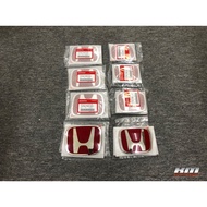 2016-2021 Civic FC1 | Civic FK7 | Civic FK8 | Red H Emblem [Genuine]
