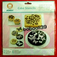 8 In 1 Flower & Butterfly Cake Stencils / Cake Decorating Tools