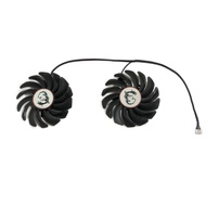 2Pcs/Set 85MM PLD09210S12HH VGA GPU Card Cooler Fan For MSI RX580 RX570 ARMOR Replace PLD09210B12HH
