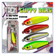 Gewang Minnow Umpan TACHI Guppy Bilis Sinking Minnow Killer Fishing Lure Bait Casting Sebarau Gewang