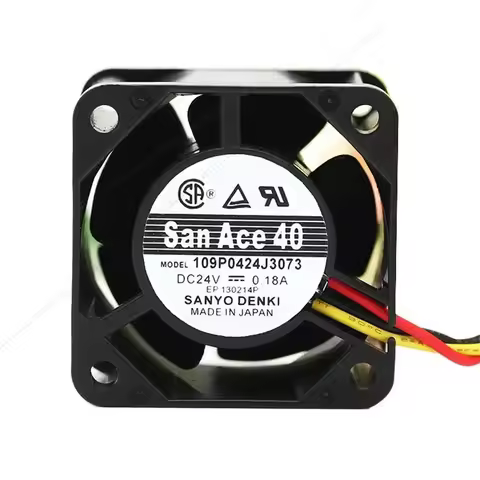 W New San Ace 40 4cm Server Fan 4028 40*40*28mm 24V 0.18A 0.095A Server Cooling Fan 109P0424J3073 10