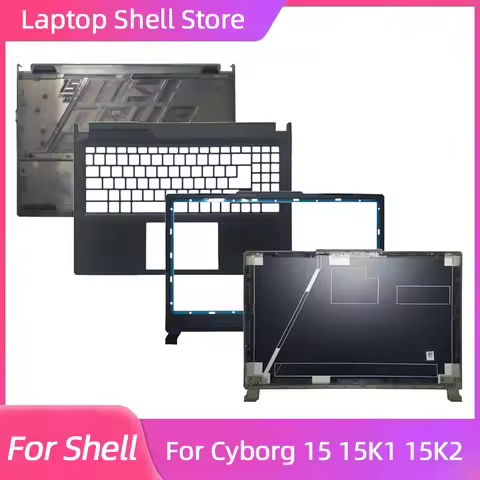 New For Cyborg 15 A12V A13V A13U MS-15K1 15K2 LCD Back Cover/Front Bezel/Palmrest/Bottom Base Laptop