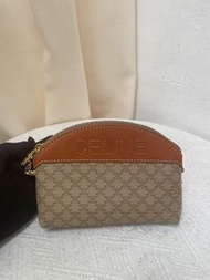 Celine  米花貝殼pouch小包包 日本中古購入，已配上鍊子可斜孭