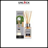 AREON Home Perfume【 SILVER 】Lux 85ml Reed Diffuser Aromatherapy Fragrance for House & Office Pewangi