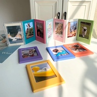 3inch Magnetic Photo Frame Color Photo Frame Magnets Album Mini Film Papershold Cards Bills Business