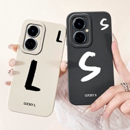Casing For Tecno Camon 19 Pro CI8 CI8n Cover Tecno Camon 19 CI6n Case Simple Fashion Letters A-Z Pat