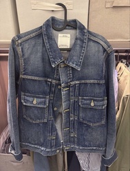 visvim SS 101 washed denim jacket JKT DMGD-1001
