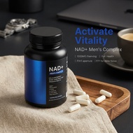 NAD+ Supplement for Men | 13-in-1 Formula | Energy | Stamina | Prostate Health | SG Ready