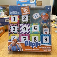 預訂瑕疵品$80（包裝瑕疵）兒童英語啓蒙節目Blippi驚喜數學玩具學習套裝兒童玩具