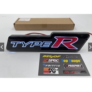 TYPE R FRT GRILL LED EMBLEM LOGO LED LIGHT HONDA CIVIC FC CIVIC FB/FD TYPE R TRUNK