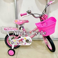 Ori Sepeda Anak Perempuan Evergreen 12 Sepeda Anak Roda Empat Cewek