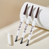 Double-Headed Soft Waxy Smooth Eyeliner Gel Pen Holder Makeup Color Rendering Outline the Corners of