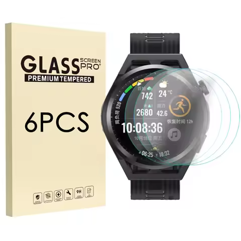 6/1Pcs For Huawei Watch GT Runner Screen Protector Tempered Glass Anti-Shatter Film GT4 41/46MM GT2 