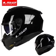 2023 New LS2 FF808 Stream 2 KPA Dual Lens Motorcycle Full Face Helmets Anti Fog Pinlock Women Men's 