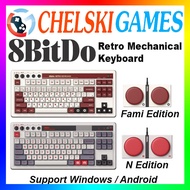 8Bitdo Retro Mechanical Keyboard Wireless Portable for Windows Android