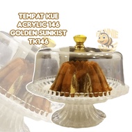 ACRYLIC Cake Stand ACRYLIC 146 GOLDEN SUNKIST TK146
