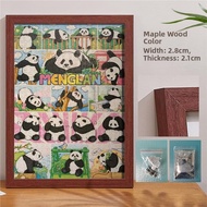 Modern Simple Large Size 1000 Piece Puzzle Picture Frame Double Sided Mounting 70x50cm Wooden Rectan
