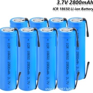 Supply ICR18650 with Lead Tablet 2800mAh 3.7V Vacuum Cleaner Hair Clipper Singinging Machine