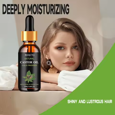 Organic Castor Oil Cold Pressed - Natural Moisturizer for DIY Skin Care & Hair Treatment Natural Car