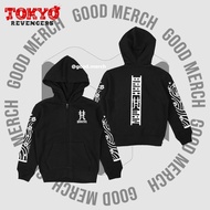 JAKET SWEATER HOODIE ZIPPER ANAK BRAHMAN GANG TOKYO REVENGERS