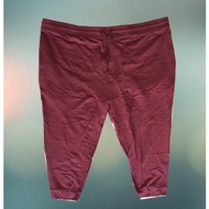 JOGGER PANT PLUS SIZE | SAIZ BESAR | MAROON | SIZE [3XL-8XL]