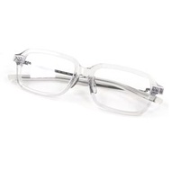 成色極佳 □999.9 Four Nines NPM-212 鈦金屬方形眼鏡，淨CLEAR槍灰色，54□17-146，男士款