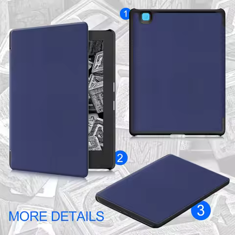 Smart Magnetic case for 2017 Kobo aura H2O edition 2 (6.8") 6.8 Inch water proof ereader Cover for K