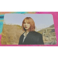 EUNHA G-friend PHOTOCARD