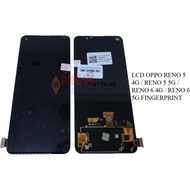 Terlaris!! Finger Print Ori / Lcd Touchscreen Oppo Reno 5 4G / Reno 5