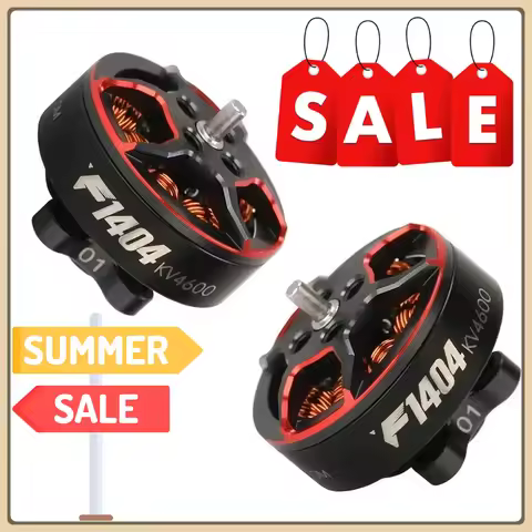 T-Motor T-HOBBY1404 3800KV 4600KV 3-4SBrushless Motor1.5mmShaft forRCFPVRacing Freestyle Toothpick D