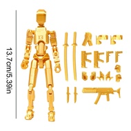3D Printed Multi-Jointed Movable Shapeshift Robot Games child Mannequin Dummy 13 Action Figures Gift