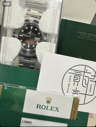 勞力士 海使型 126600 全新單紅NOS未用品