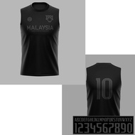 [Product Available] Malaysia Vest "Harimau Malaya" Jersey Power Outage - Sleeveless 2024