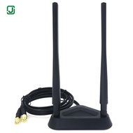 [lawrence_nehemiah.]3X 2.4G/5G Dual Frequency Extension Cable Antenna Router Wireless Network Card 8