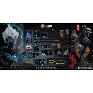 順豐到付$1300 / 絕版 非玩玩具 方大頭 Giant Head Nottaa Nota Collections 1/12 布衣可動 封魔榜 雷震子 天神版 普通版 豪華版 DELUXE VERS