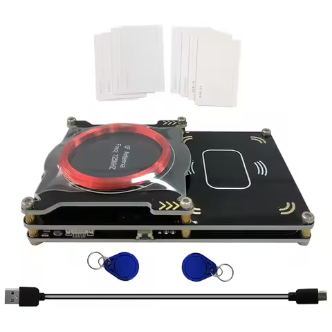 N82R Upgraded 512k Proxmark3 Easy V3.0 RDV4 Memory ID M1 IC Built-in RFID Card Reader Integrated Ant