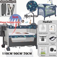 Box Bayi Tempat Tidur Bayi ranjang bayi baby box Bisa dilipat