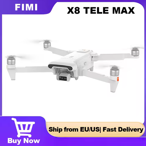 FIMI X8 TELE MAX 3-Axis Gimbal 4K HDR 48MP 30x Camera Drone Professional GPS RC Quadcopter Ship from