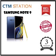 [READY STOCK] ORIGINAL IMPORT USED (N960)Samsung  Note 9 (8+512 / 6+128)  Snapdragon Proccesor