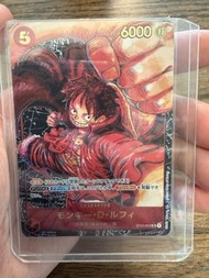 Monkey D. Luffy ST01-012 SR Straw Hat Crew card