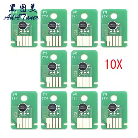 10X MC-G02 Maintenance Waste Ink Tank Chip for CANON G1020 G2020 G3020 G3060 G1220 G2160 G2260 G3160