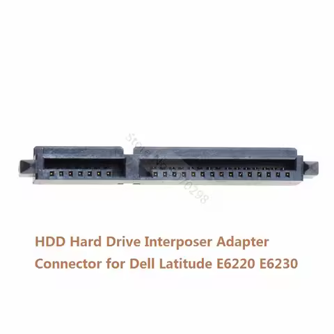 Replacement 2.5 SSD HDD SATA Hard Drive Interposer Connecter Connector for Dell Latitude E6230 E6220
