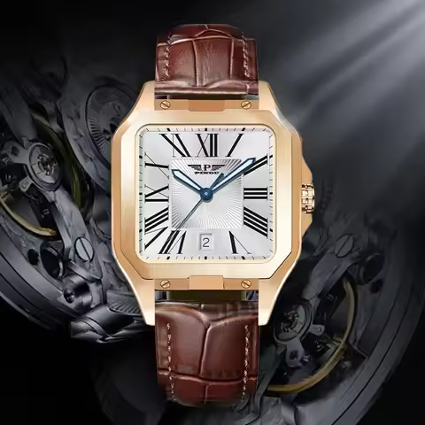 PINDU DESIGN New Top Brand Sports Men Mechanical Wristwatches Sports Waterproof Watch for Men Automa