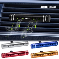 Car Solid Perfume Clip Car Air Outlet Fragrance Stick with 5pcs Refill for BMW M Power 1 3 4 5 6 7 M