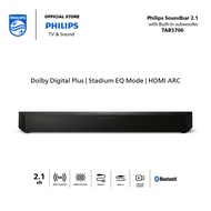 Philips Soundbar 2.1 with Built-in Subwoofer TAB5706/98