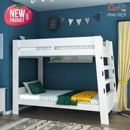 Tomato KidZ เตียง2ชั้น รุ่น NAZA | ติดตั้งฟรีในกทมและปริมณฑล |แข็งแรง| ทนทาน | นอนได้ตั้งแต่เด็กจนโต