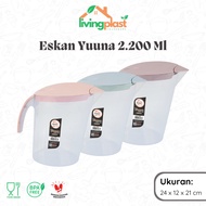 Eskan Yuuna 2.200 ML Unique Water Pitcher/ 2 Liter Water Jug/ Unique Water Eskan/ Plastic Pitcher/